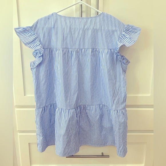 Women’s‎ Ruffle Sleeve Top - Picture 6 of 6